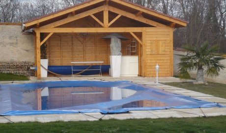Construction pool house Bourgoin-Jallieu